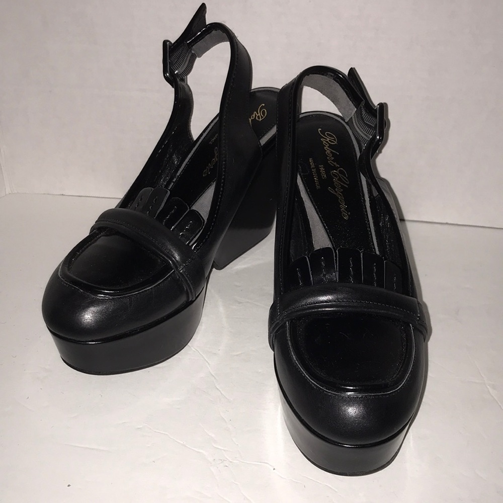 Retro Styled Loafer Platforms